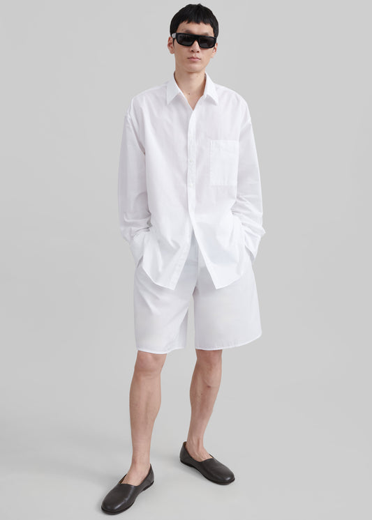 CHEMISE OVERSIZE MATTHIAS - BLANCHE